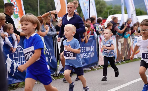 Dzieci też miały swój bieg na Festiwalu Biegowym. Była radość i zdrowa rywalizacja  - 50